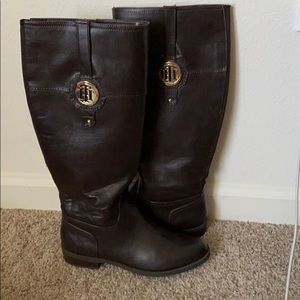 Tommy Hilfiger knee high boots